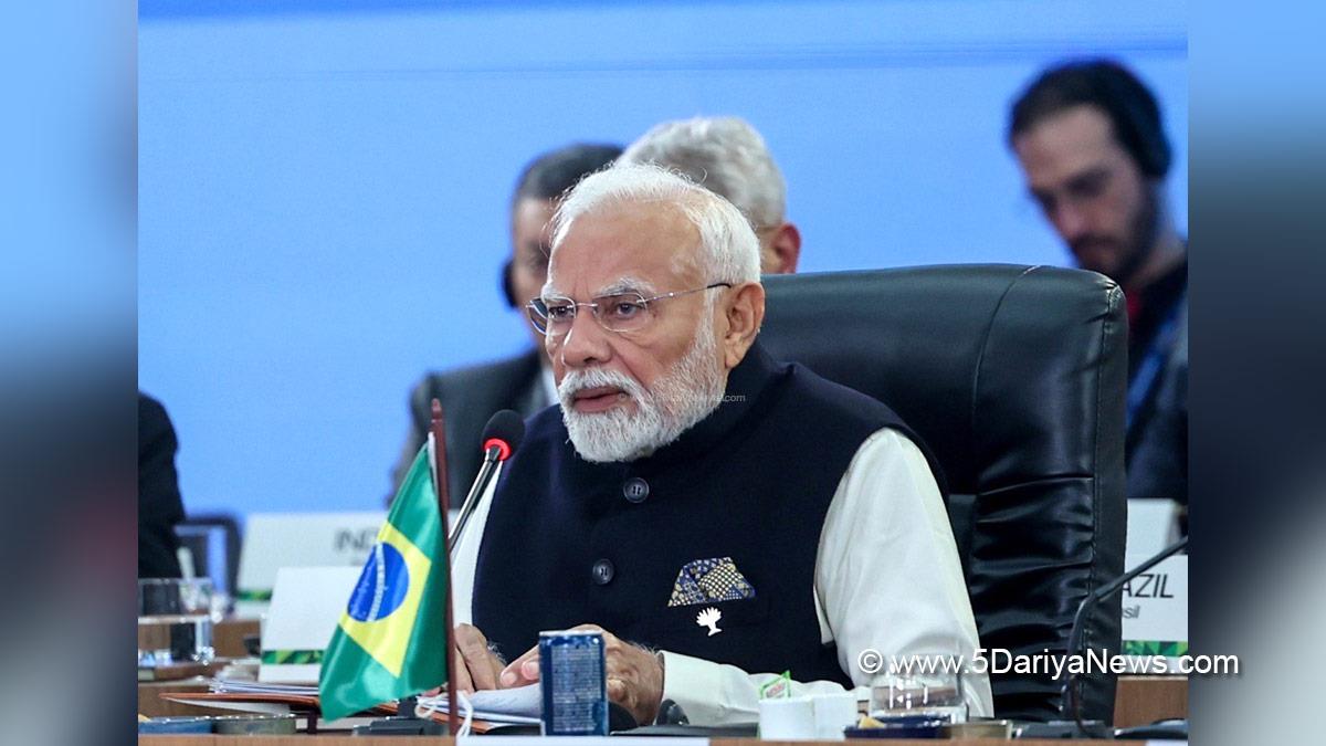 Narendra Modi, Modi, BJP, Bharatiya Janata Party, Prime Minister of India, Prime Minister, Narendra Damodardas Modi, 17th BRICS Summit, Rio de Janeiro, Brazil