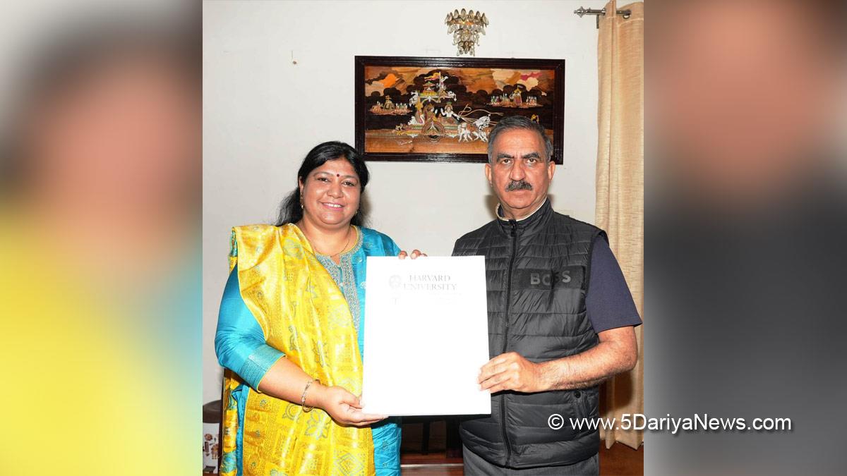 Sukhvinder Singh Sukhu, Himachal Pradesh, Himachal, Congress, Indian National Congress, Himachal Congress, Shimla, Chief Minister of Himachal Pradesh