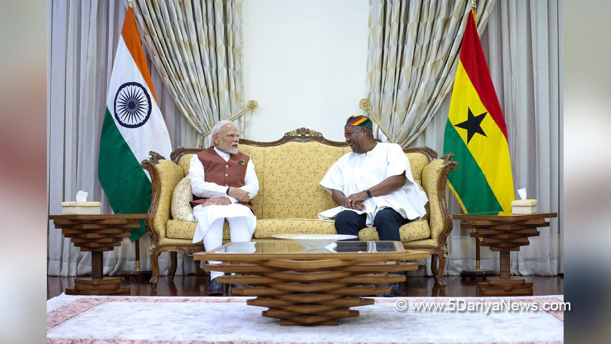 Narendra Modi, Modi, BJP, Bharatiya Janata Party, Prime Minister of India, Prime Minister, Narendra Damodardas Modi, President of Ghana, Dr John Dramani Mahama