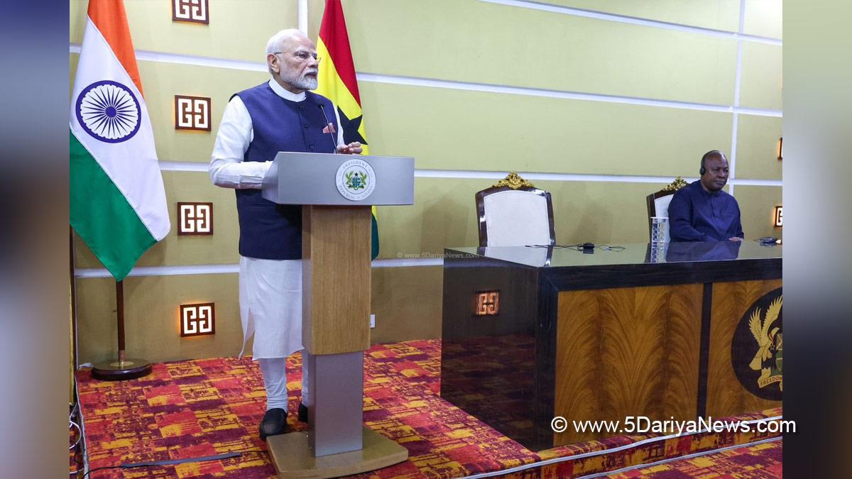 Narendra Modi, Modi, BJP, Bharatiya Janata Party, Prime Minister of India, Prime Minister, Narendra Damodardas Modi, President of Ghana, Dr John Dramani Mahama