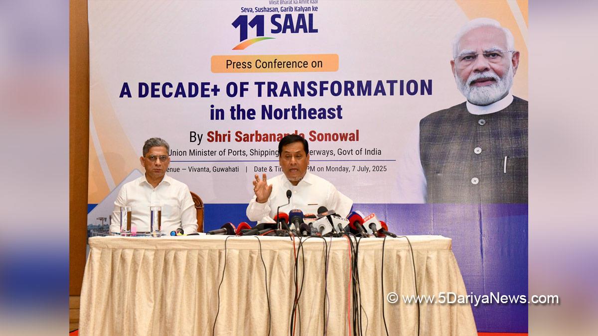 Sarbananda Sonowal, BJP, Bharatiya Janata Party, Union Minister of Ports Shipping and Waterways, Ministry of Ports Shipping and Waterways