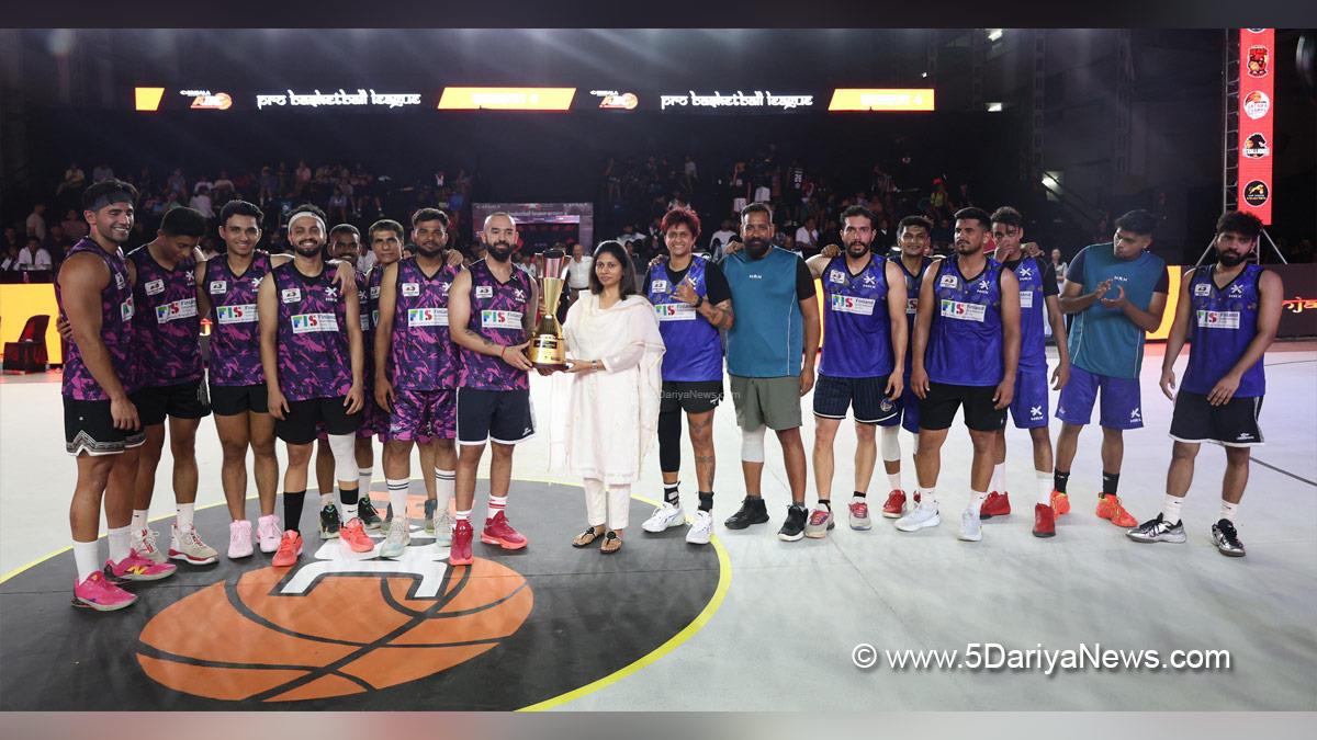 Raksha Khadse, Raksha Nikhil Khadse, Bharatiya Janata Party, BJP, ABC Pro Basketball League Season 4, Rajaram Bhiku Pathare Stadium