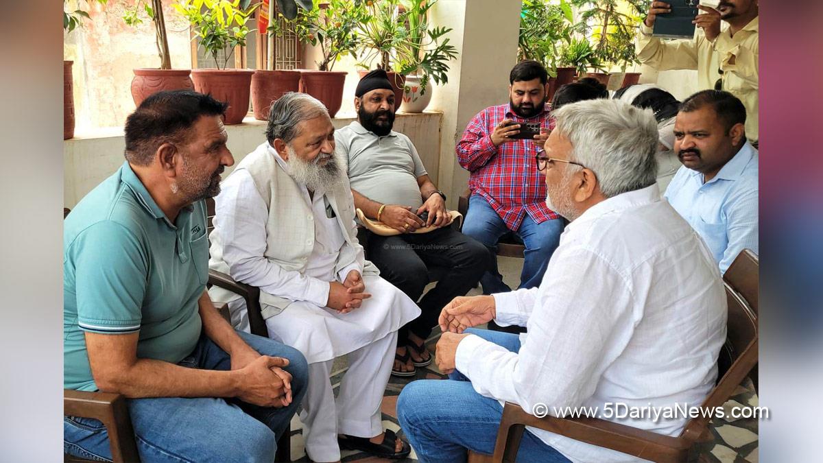 Anil Vij, Haryana, Ambala, Bharatiya Janata Party, BJP, BJP Haryana, Ch Nirmal Singh