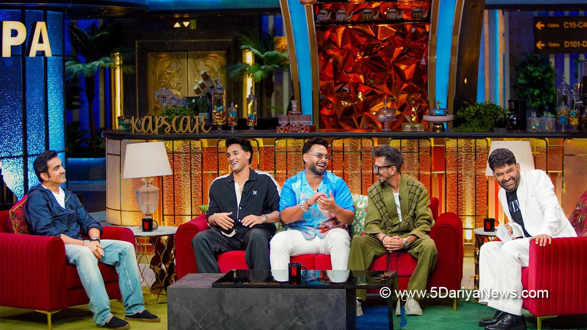OTT, Entertainment, Mumbai, Mumbai News, The Great Indian Kapil Show, Cricket, Gautam Gambir, Rishabh Pant, Yuzvendra Chahal, Abhishek Sharma, Netflix