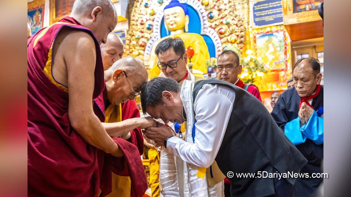 Kiren Rijiju, Pema Khandu, Dalai Lama, Dalai Lama Age, Dalai Lama Birthday, Dalai Lama China