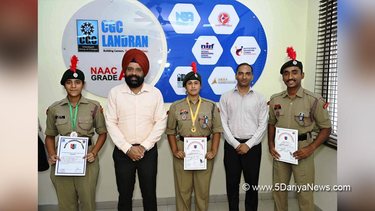 CGC Landran, Landran, Chandigarh Group Of Colleges, Satnam Singh Sandhu, Rashpal Singh Dhaliwal