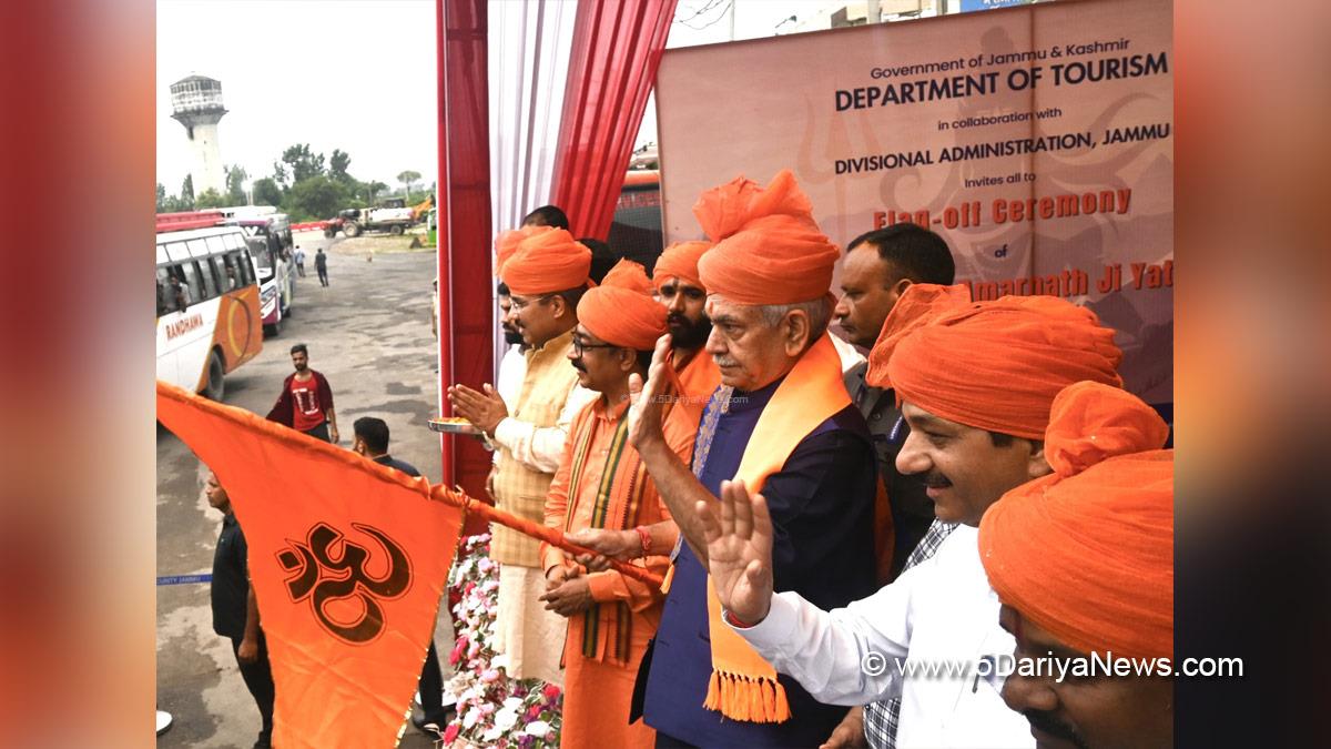 Manoj Sinha, Lieutenant Governor JK, Raj Bhavan, Jammu, Srinagar, Kashmir, Jammu And Kashmir, Shri Budha Amarnath Ji Yatra, Shri Budha Amarnath Ji Yatra 2025