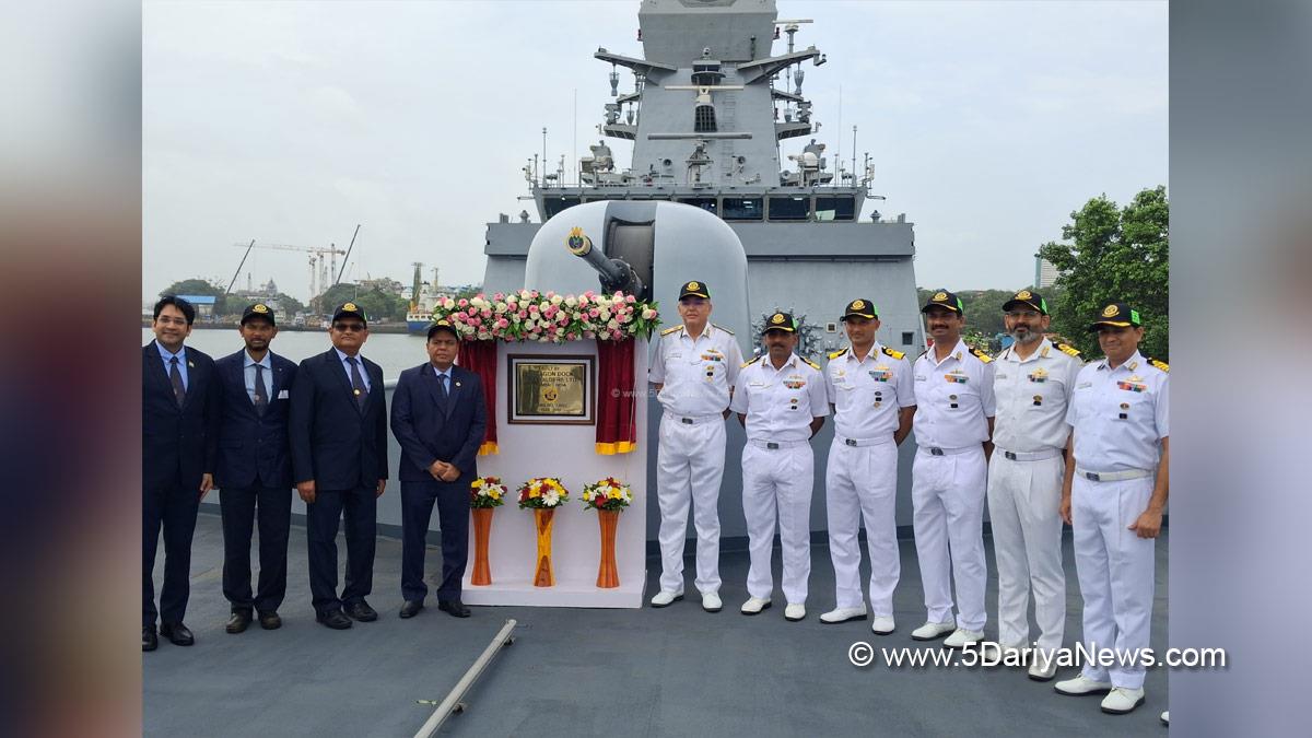 Military, Navy, Indian Navy, Mazagon Dock Shipbuilders Limited, MDSL, Udaygiri 
