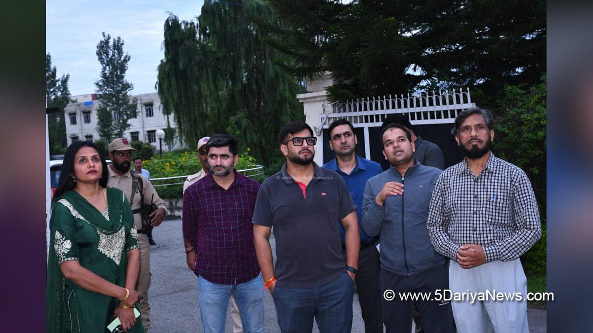 Abhishek Sharma, Rajouri, DDC Rajouri, District Development Commissioner Rajouri, Kashmir, Jammu And Kashmir, Jammu, District Administration Rajouri, Baba Ghulam Shah Badshah University, BGSBU