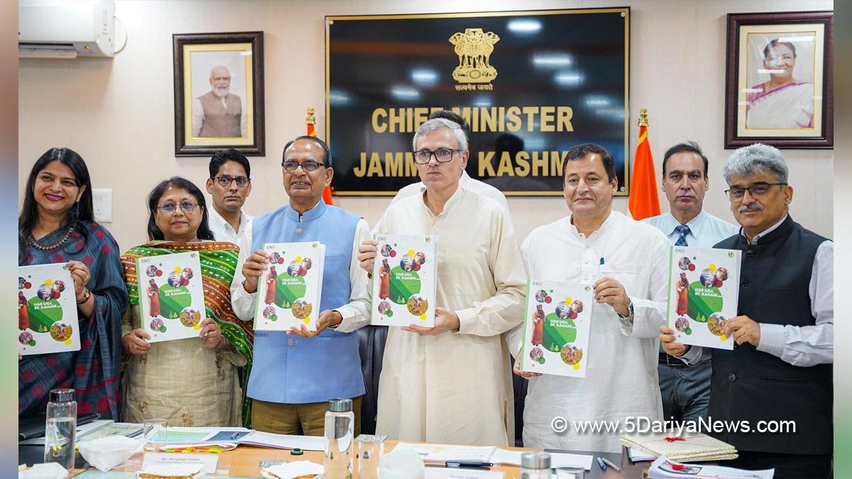 Shivraj Singh Chouhan, Shivraj Chauhan, BJP, Bharatiya Janata Party, Omar Abdullah, Chief Minister of JK, Jammu and Kashmir National Conference, National Conference, Srinagar, Kashmir, Jammu And Kashmir, Jammu, Javid Ahmad Dar, Javid Dar, Atal Dulloo