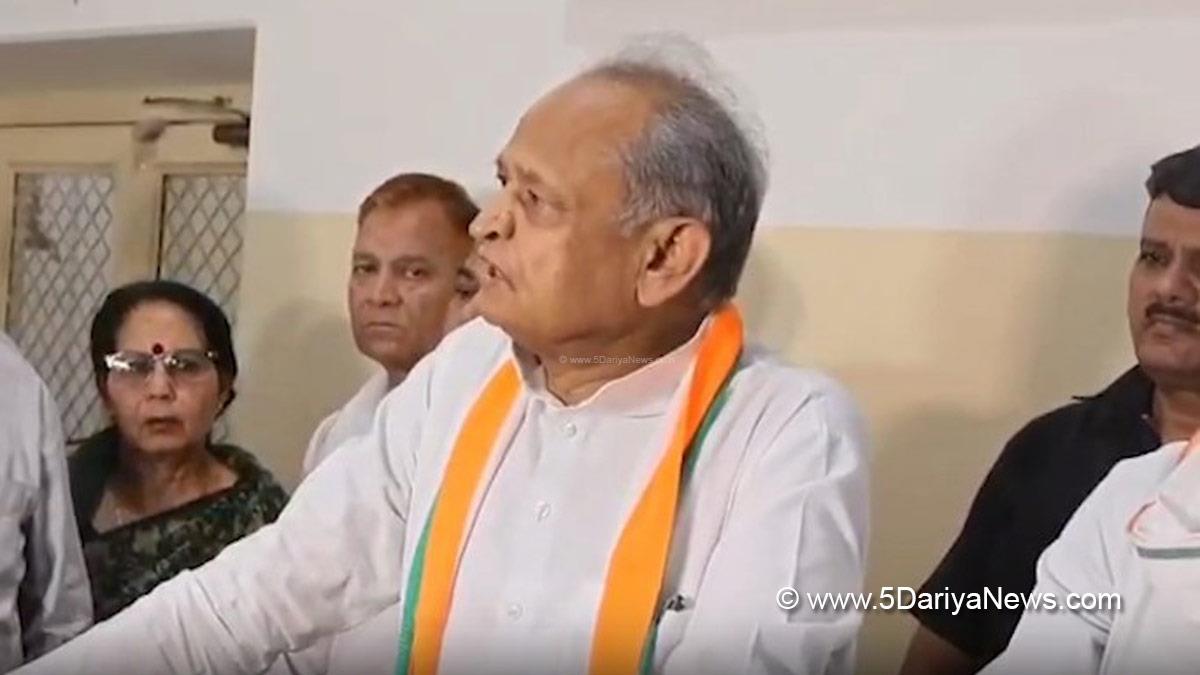 Ashok Gehlot, Jaipur, Rajasthan, Rajasthan Congress, Indian National Congress, Congress, All India Congress Committee, Bhajan Lal Sharma