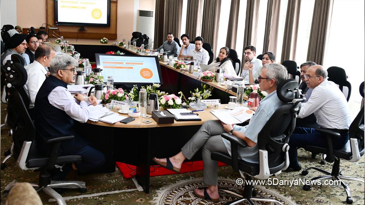 Omar Abdullah, Chief Minister of JK, Jammu and Kashmir National Conference, National Conference, Srinagar, Kashmir, Jammu And Kashmir, Jammu, Sher i Kashmir International Convention Centre, SKICC, Jammu and Kashmir Tourism Development Corporation, JKTDC, Nasir Aslam Wani, Atal Dulloo