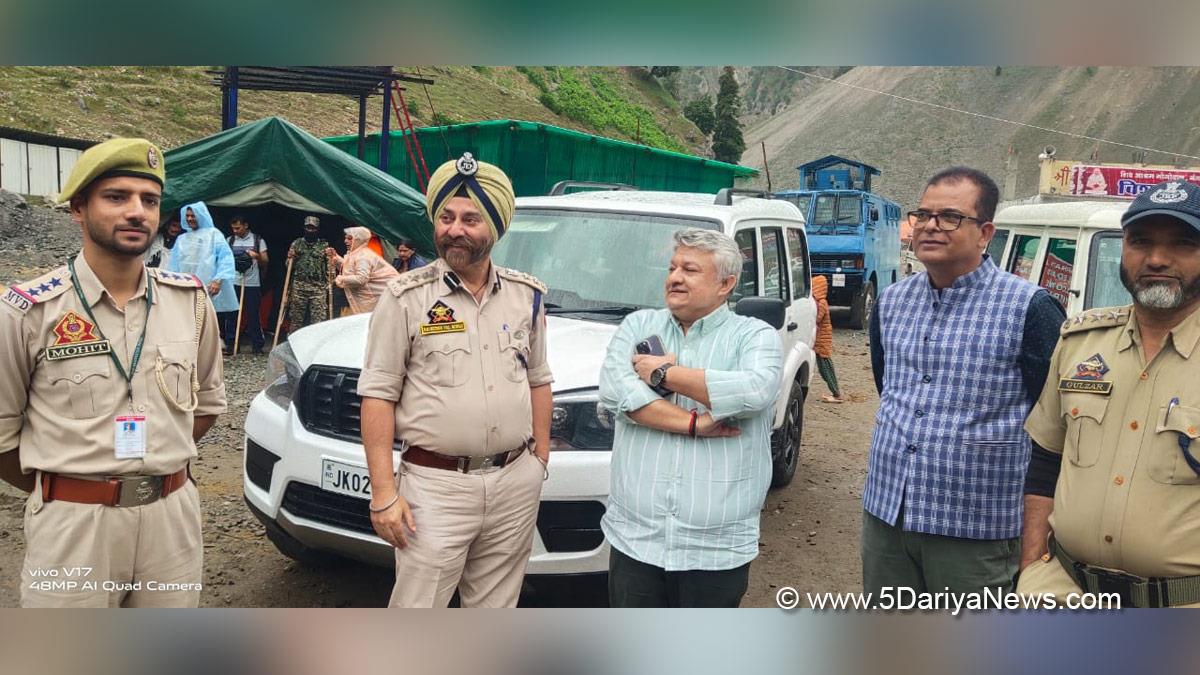 Vishesh Mahajan, Vishesh Paul Mahajan, Transport Commissioner JK, Jammu And Kashmir, Shri Amarnath Ji Yatra, Shri Amarnathji Yatra 2025, Amarnathji Yatra, Amarnathji Yatra 2025, Shri Amarnath Ji Pilgrimage, Shri Amarnathji Shrine Board, SASB, SANJY 2025