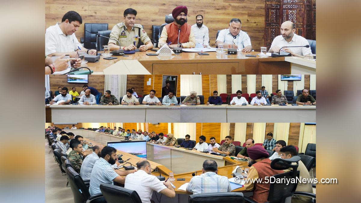 Harvinder Singh, Doda, Deputy Commissioner Doda, Kashmir, Jammu And Kashmir, Jammu, District Administration Doda