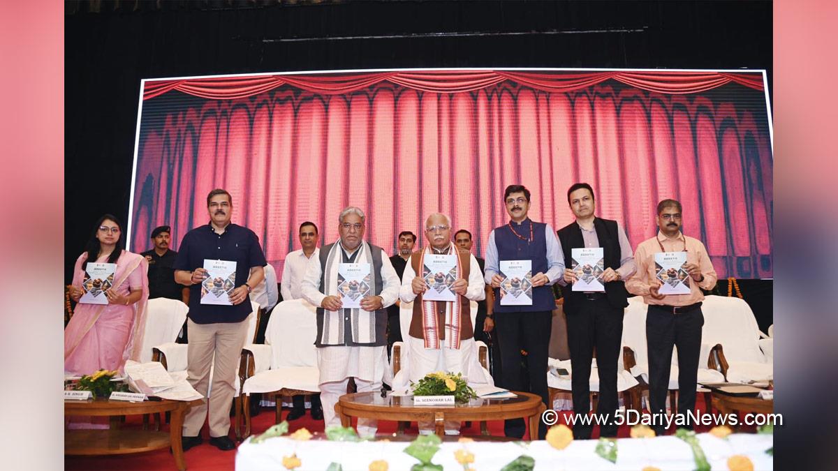 Manohar Lal Khattar, Union Minister of Power and Minister of Housing and Urban Affairs, Ministry of Power and Minister of Housing and Urban Affairs, BJP, Bharatiya Janata Party, Krishan Lal Panwar, Haryana, BJP Haryana Assistance in Deploying Energy Efficient Technologies in Industries and Establishments, ADEETIE