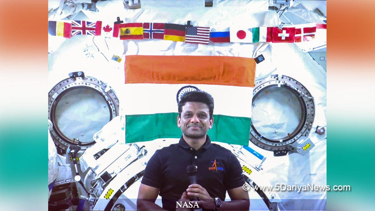 NASA, National Aeronautics and Space Administration, Shubhanshu Shukla