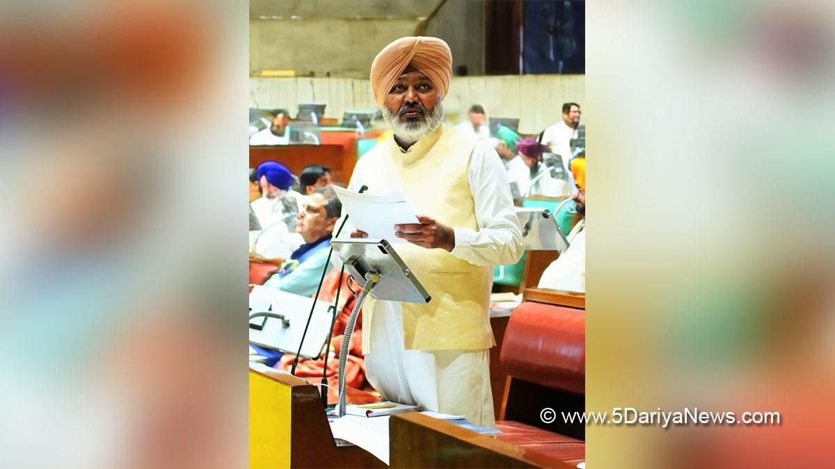 Harpal Singh Cheema, Advocate Harpal Singh Cheema, AAP, Aam Aadmi Party, Aam Aadmi Party Punjab, AAP Punjab, Government of Punjab, Punjab Government, Punjab Vidhan Sabha
