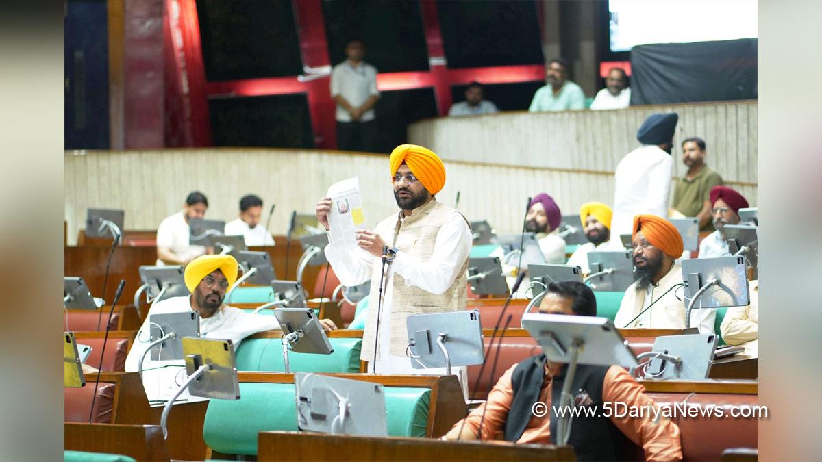 Tarunpreet Singh Sond, AAP, Aam Aadmi Party, Aam Aadmi Party Punjab, AAP Punjab, Government of Punjab, Punjab Government, Punjab Vidhan Sabha