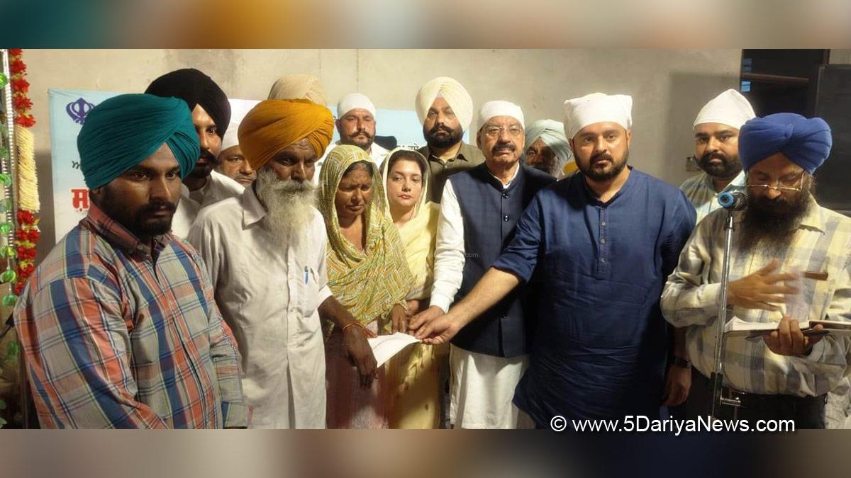 Mohinder Bhagat, AAP, Aam Aadmi Party, Aam Aadmi Party Punjab, AAP Punjab, Government of Punjab, Punjab Government, Gurinder Singh Garry Birring, Dr Sona Thind, DC Fatehgarh Sahib, Fatehgarh Sahib, Deputy Commissioner Fatehgarh Sahib 