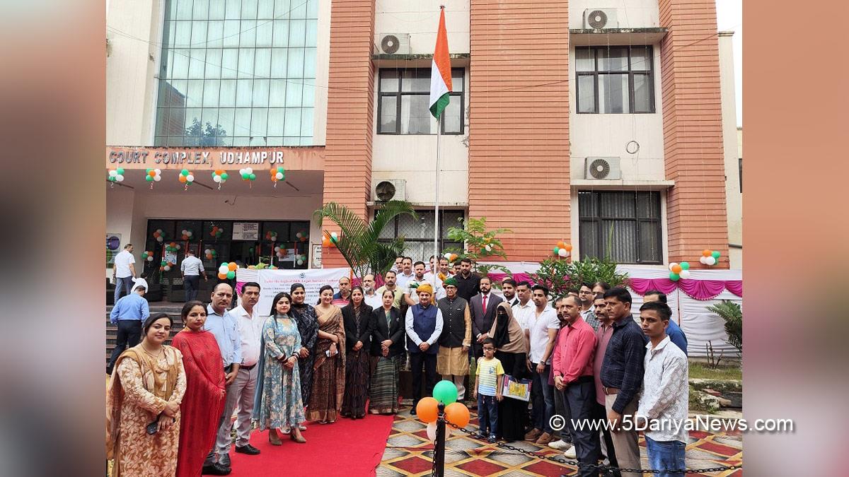 Judiciary, Virinder Singh Bhou, Principal District and Sessions Judge, District Judiciary Udhampur, Udhampur, Kashmir, Jammu And Kashmir, Independence Day, Independence Day 2025, 79th Independence Day
