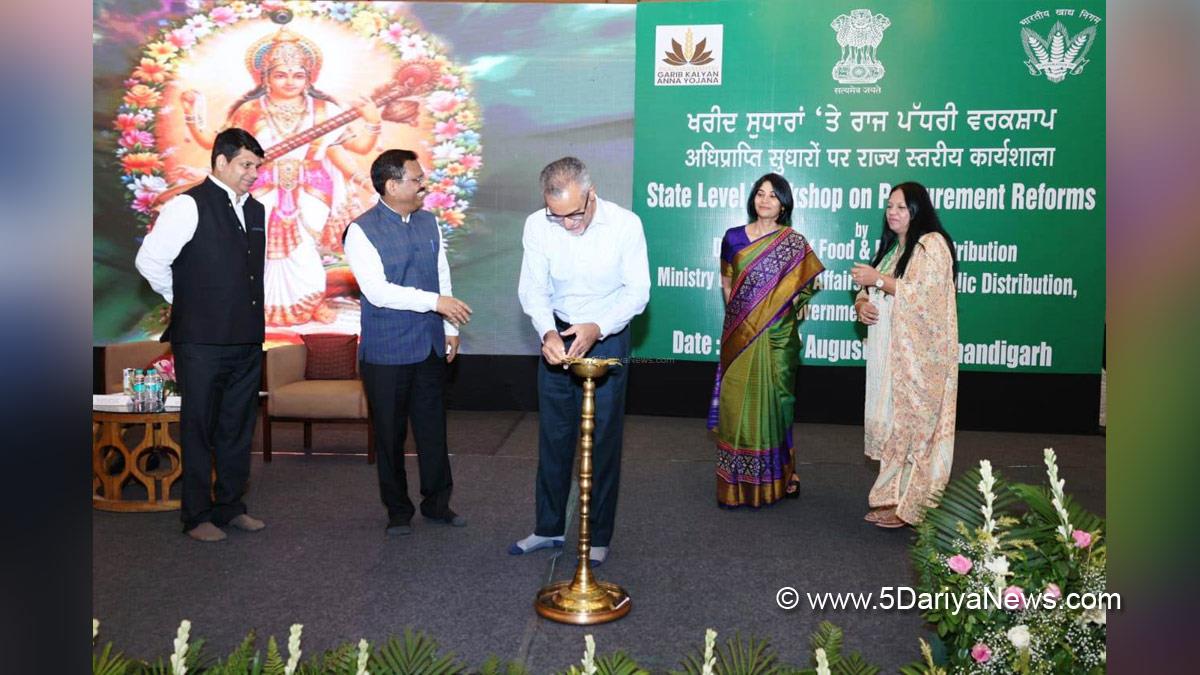 KAP Sinha, Chief Secretary, Chief Secretary of Punjab, Chief Secretary Punjab, IAS officer, IAS, Punjab, Punjab Government, Government of Punjab, Department of Food and Public Distribution, DFPD, Chandigarh