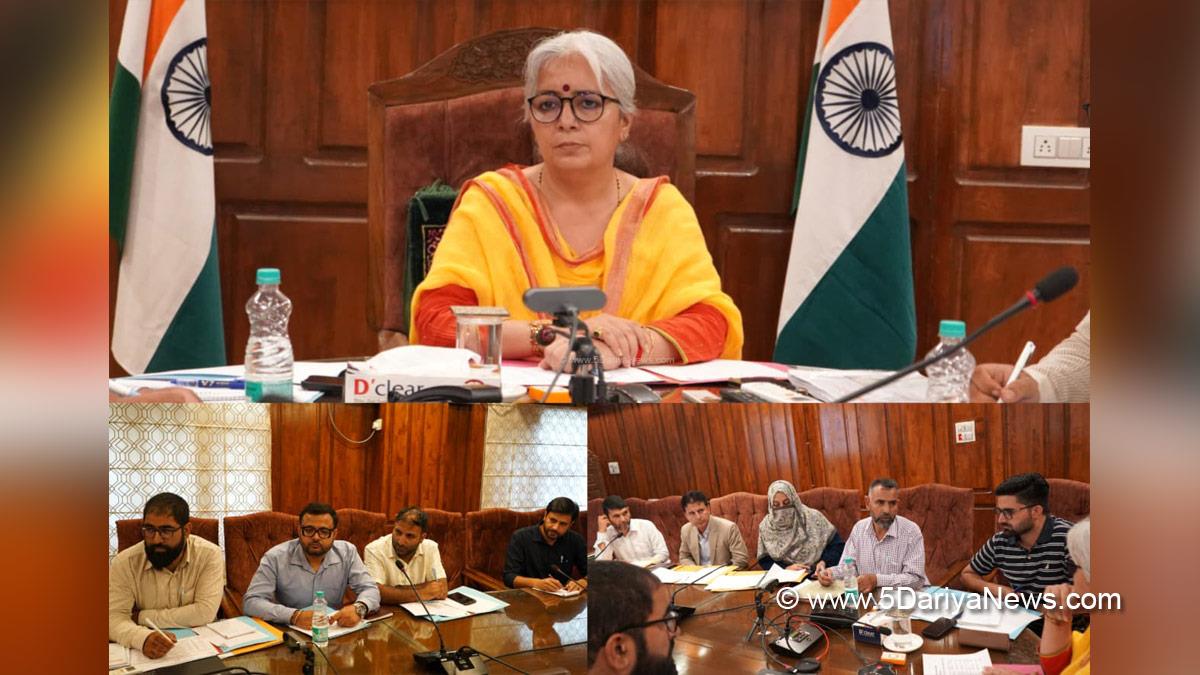 Indu Kanwal Chib, Bandipora, Deputy Commissioner Bandipora, Kashmir, Jammu And Kashmir, Jammu, District Administration Bandipora, District Level Task Force Committee, DLTFC