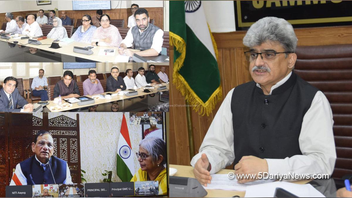 Atal Dulloo, Kashmir, Jammu And Kashmir, Jammu, Chief Secretary Kashmir, Dr Syed Abid Rasheed, Dr Syed Abid Rasheed Shah