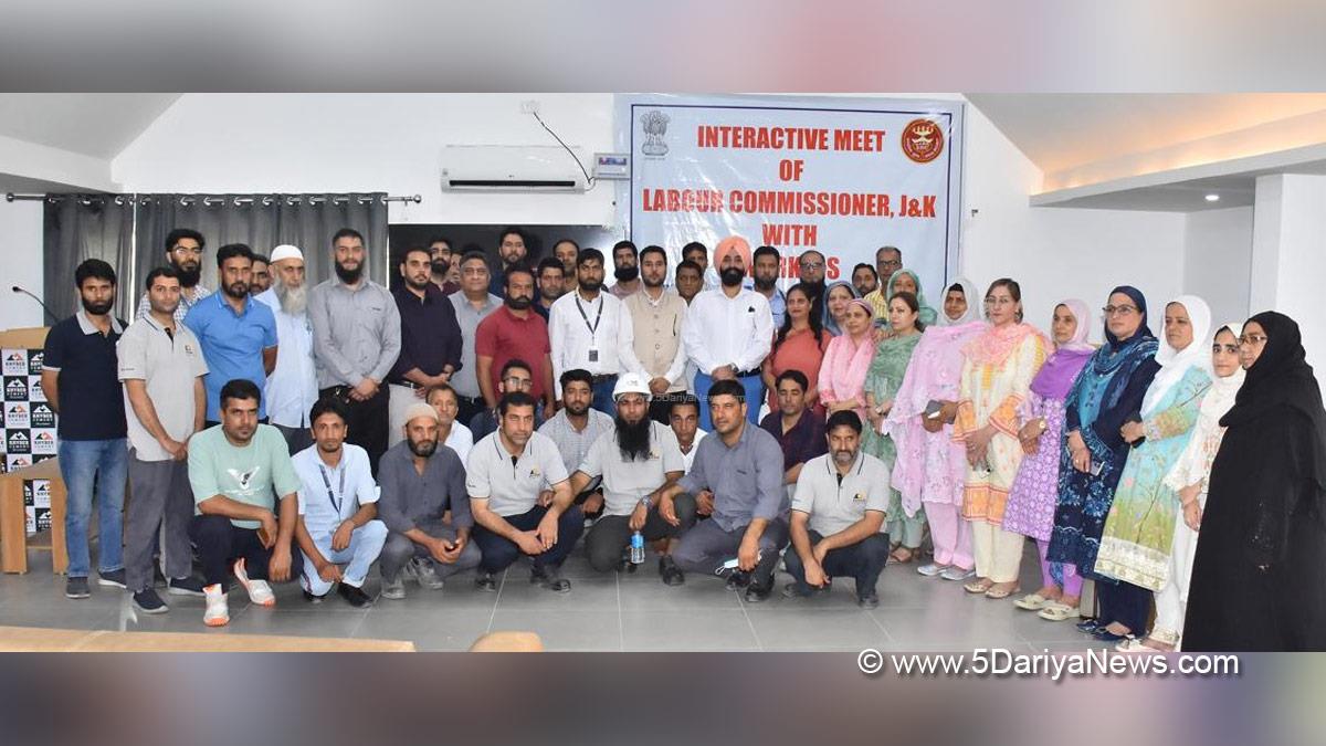 Charandeep Singh, Labour Commissioner JK, Kashmir, Jammu And Kashmir, Jammu