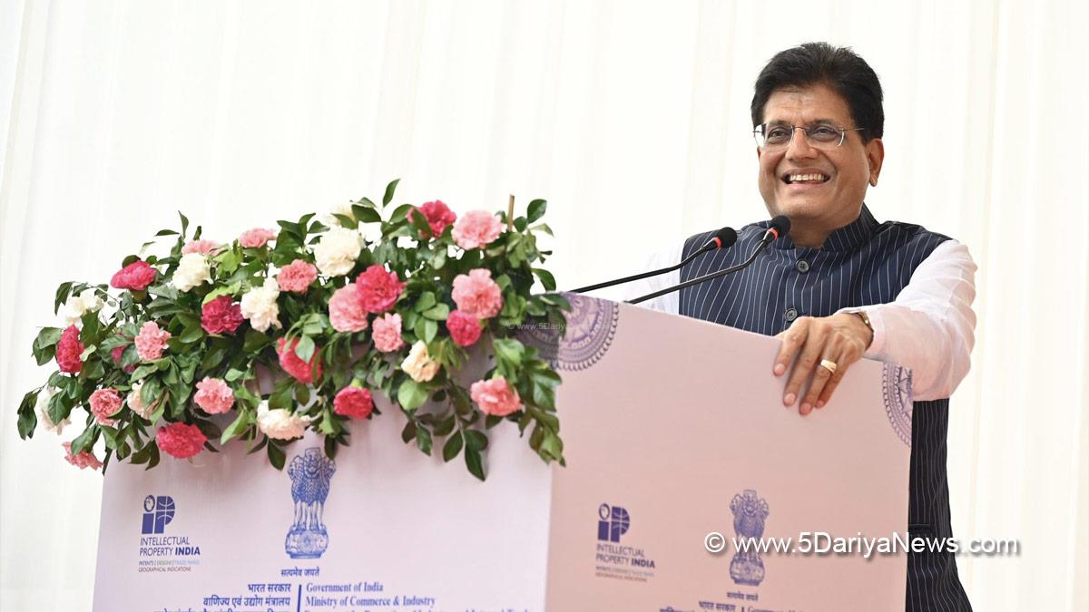 Piyush Goyal, Commerce and Industry Minister, BJP, Bharatiya Janata Party, Intellectual Property Office, IPO