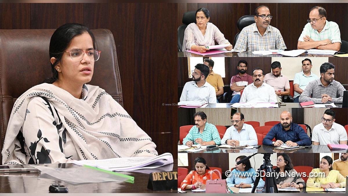 Ayushi Sudan, Samba, Deputy Commissioner Samba, Kashmir, Jammu And Kashmir, Jammu, District Administration Samba