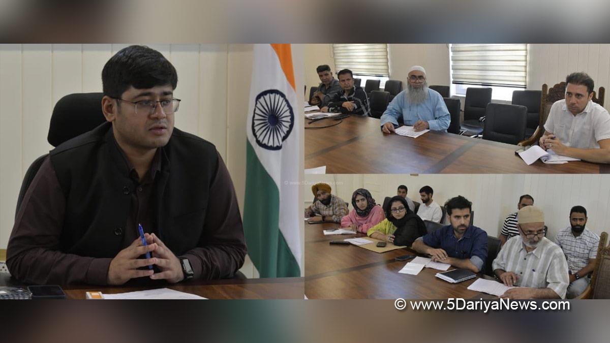 Jatin Kishore, Ganderbal, Deputy Commissioner Ganderbal, Kashmir, Jammu And Kashmir, Jammu, District Administration Ganderbal