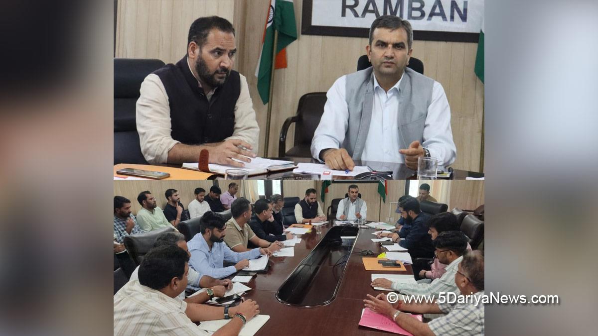 Mohammad Alyas Khan, Ramban, Deputy Commissioner Ramban, Kashmir, Jammu And Kashmir, Jammu, District Administration Ramban