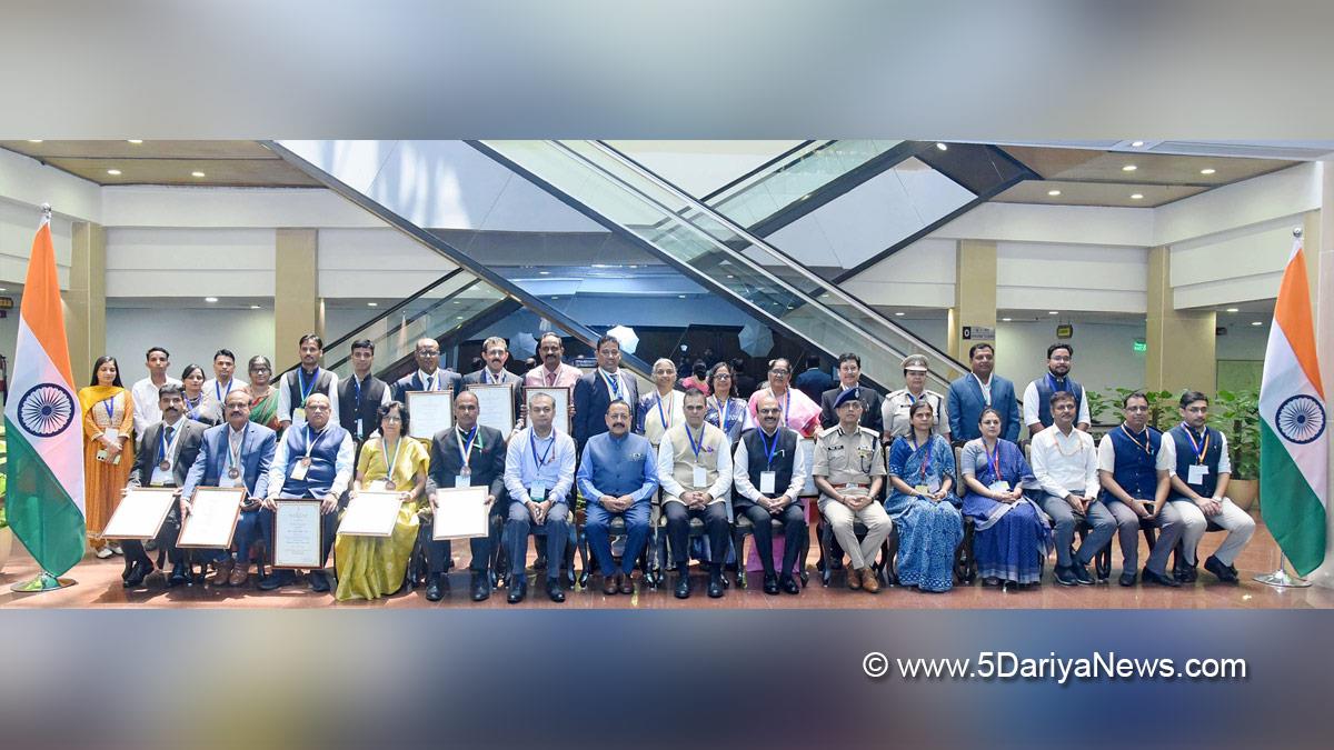 Dr Jitendra Singh, Bharatiya Janata Party, BJP, Union Minister of Earth Sciences, National Anubhav Awards, 8th National Anubhav Awards, 57th Pre Retirement Counselling Workshop