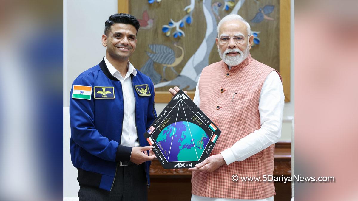 Narendra Modi, Modi, BJP, Bharatiya Janata Party, Prime Minister of India, Prime Minister, Narendra Damodardas Modi, Shubhanshu Shukla, Astronaut Shubhanshu Shukla