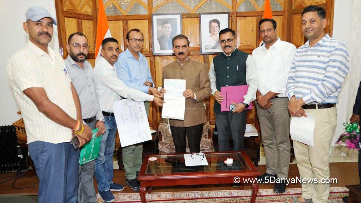 Sukhvinder Singh Sukhu, Thakur Sukhvinder Singh Sukhu, Himachal Pradesh, Himachal, Congress, Indian National Congress, Himachal Congress, Shimla, Chief Minister of Himachal Pradesh