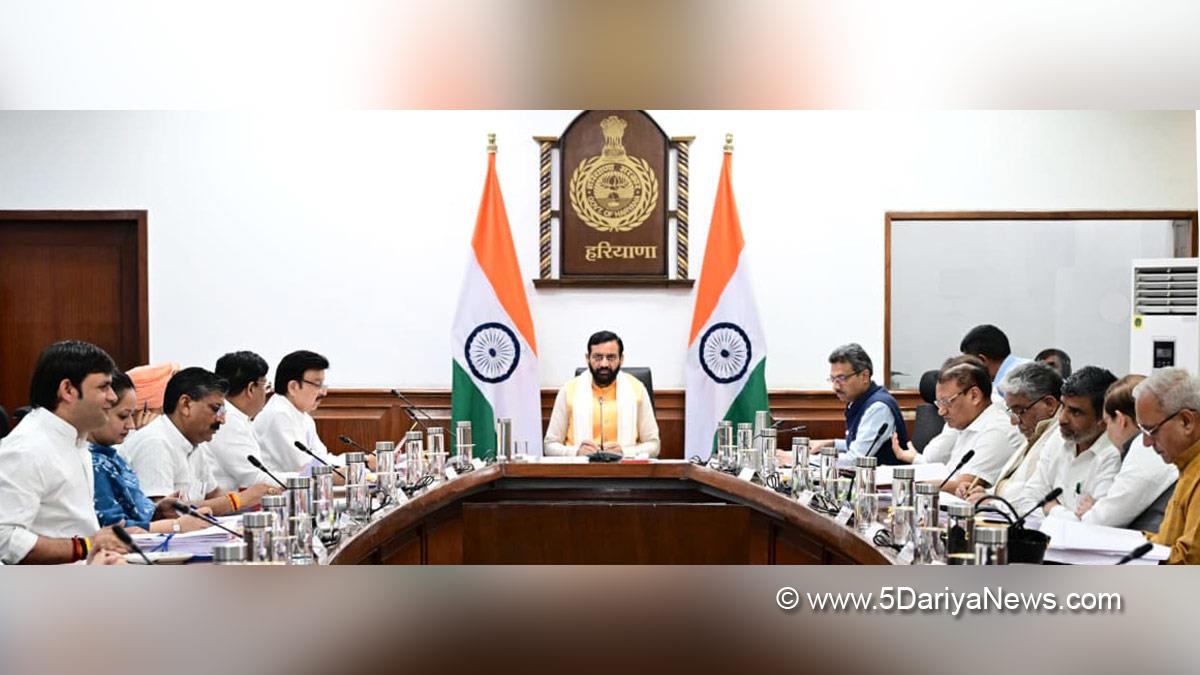 Nayab Singh Saini, Haryana, Bharatiya Janata Party, BJP, Haryana Chief Minister, Chief Minister of Haryana, BJP Haryana, Cabinet Decisions Haryana
