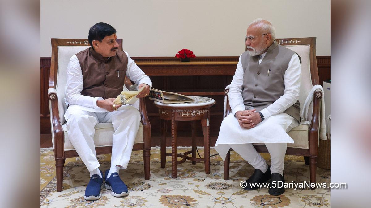 Narendra Modi, Modi, BJP, Bharatiya Janata Party, Prime Minister of India, Prime Minister, Narendra Damodardas Modi, Dr Mohan Yadav, Chief Minister of Madhya Pradesh