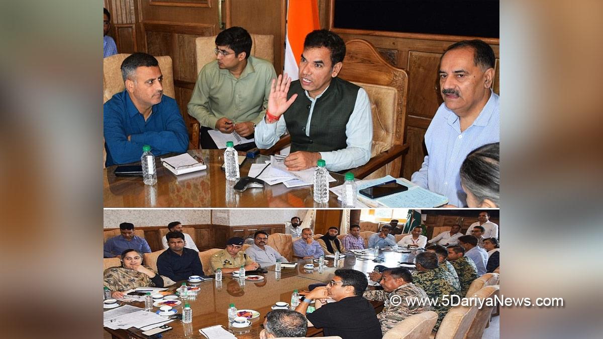 Vijay Kumar Bidhuri, Srinagar, DDC Kashmir, Divisional Commissioner Kashmir, Jammu, Kashmir, Jammu And Kashmir, District Administration Srinagar, Brij Mohan Sharma, Principal Secretary Culture