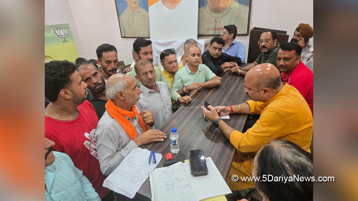 Yudhvir Sethi, Jammu And Kashmir, Kashmir, Jammu, Bharatiya Janata Party, BJP, BJP JK