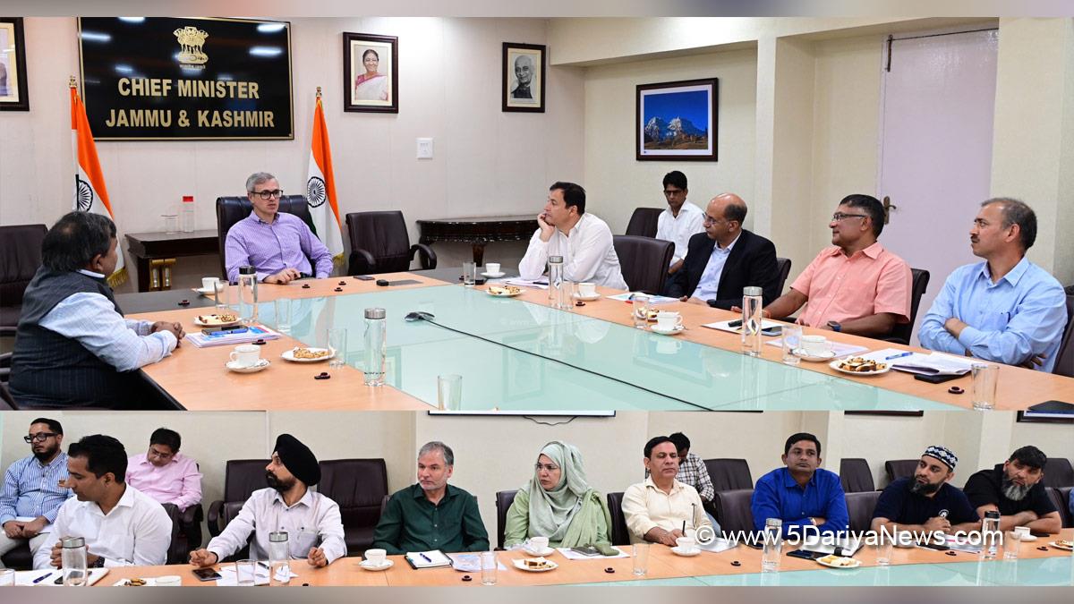 Omar Abdullah, Chief Minister of JK, Jammu and Kashmir National Conference, National Conference, Srinagar, Kashmir, Jammu And Kashmir, Jammu, Javid Ahmad Dar, Javid Dar, Nasir Aslam Wani, Dheeraj Gupta, Jammu and Kashmir Dairy Processing Infrastructure Development Scheme, JKDPIDS