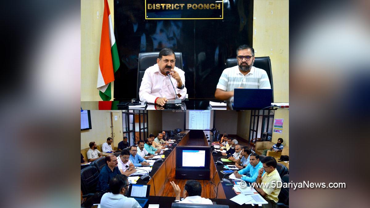 Ashok Kumar Sharma, Poonch, Deputy Commissioner Poonch, Kashmir, Jammu And Kashmir, Jammu, District Administration Poonch