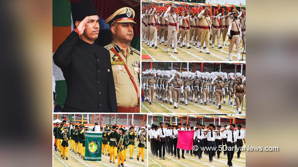 Vijay Kumar Bidhuri, Srinagar, DDC Kashmir, Divisional Commissioner Kashmir, Jammu, Kashmir, Jammu And Kashmir, District Administration Srinagar, Independence Day, Independence Day 2025, 79th Independence Day