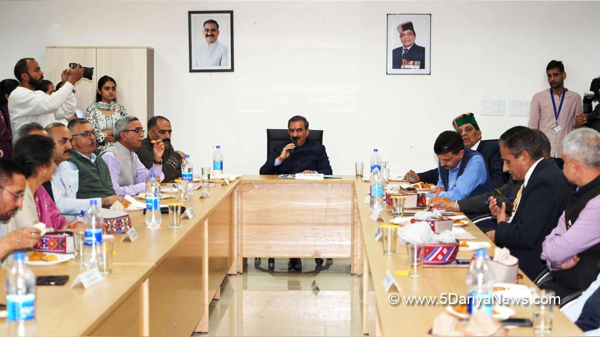 Sukhvinder Singh Sukhu, Thakur Sukhvinder Singh Sukhu, Himachal Pradesh, Himachal, Congress, Indian National Congress, Himachal Congress, Shimla, Chief Minister of Himachal Pradesh, Anirudh Singh, Dr Dhani Ram Shandil