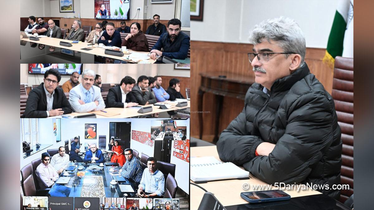 Atal Dulloo, Kashmir, Jammu And Kashmir, Jammu, Chief Secretary Kashmir, Dr Syed Abid Rasheed, Dr Syed Abid Rasheed Shah, Dr V K Paul