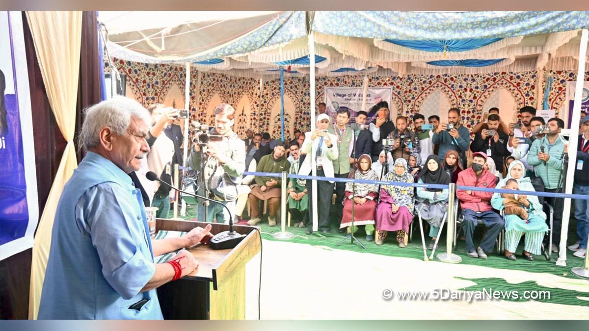 Manoj Sinha, Lieutenant Governor JK, Raj Bhavan, Jammu, Srinagar, Kashmir, Jammu And Kashmir, Government Degree College Kupwara