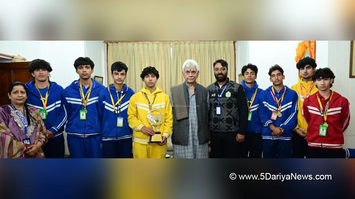 Manoj Sinha, Lieutenant Governor JK, Raj Bhavan, Jammu, Srinagar, Kashmir, Jammu And Kashmir