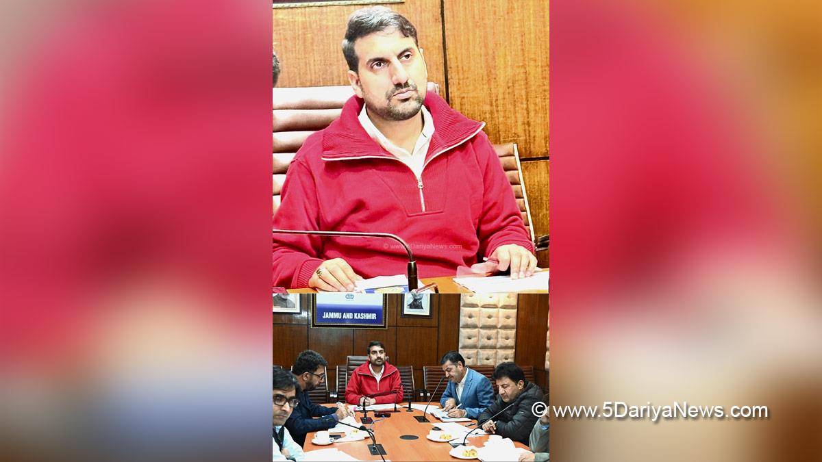 Mohammad Aijaz Asad, Secretary RDD, Srinagar, Kashmir, Jammu And Kashmir, Jammu