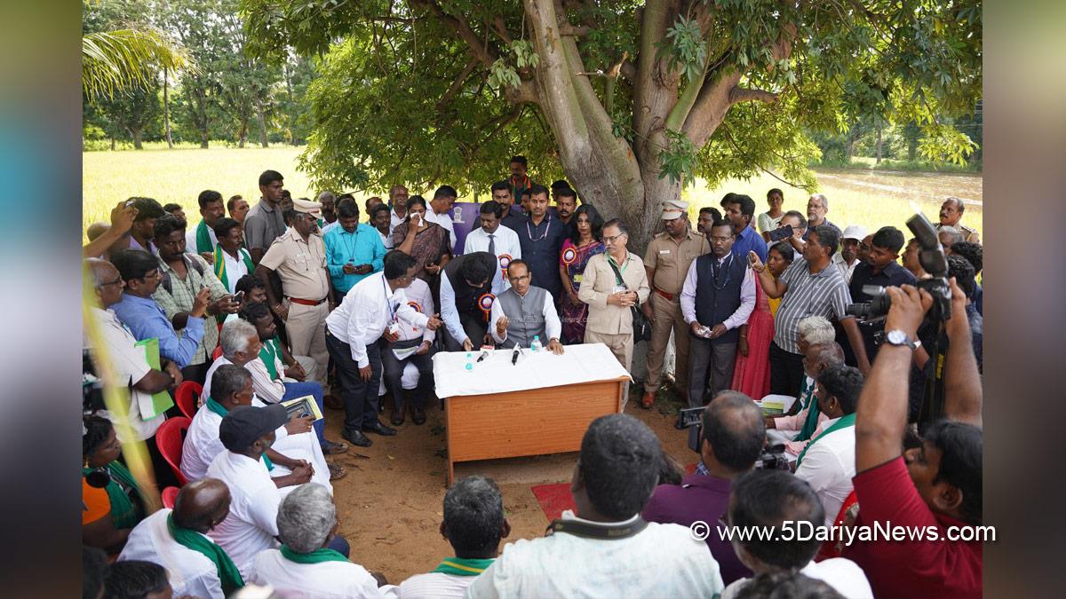 Shivraj Singh Chouhan, Shivraj Chauhan, BJP, Bharatiya Janata Party, Vellore Krishi Vigyan Kendra
