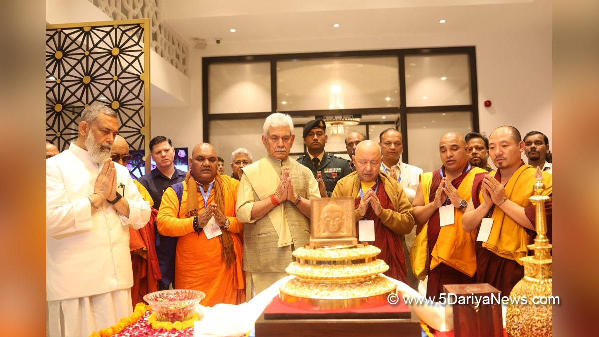 Manoj Sinha, Lieutenant Governor JK, Raj Bhavan, Jammu, Srinagar, Kashmir, Jammu And Kashmir, Lord Buddha