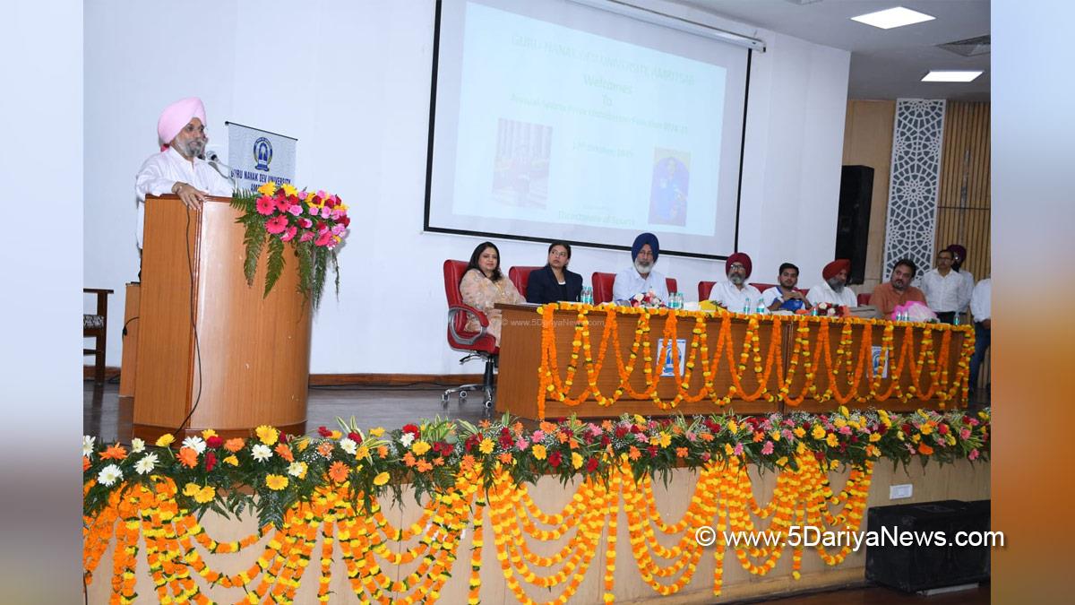Guru Nanak Dev University Amritsar, Guru Nanak Dev University, Prof Karamjeet Singh, GNDU, Amritsar